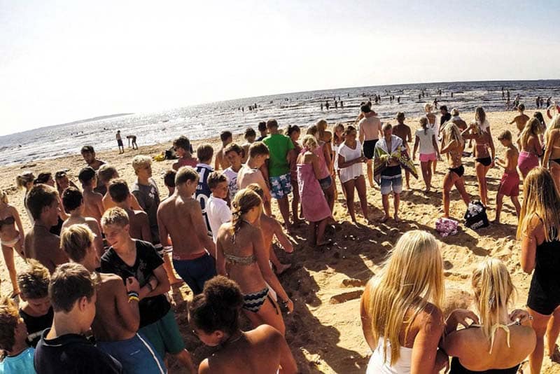 sol och bad Gullbrannafestivalen